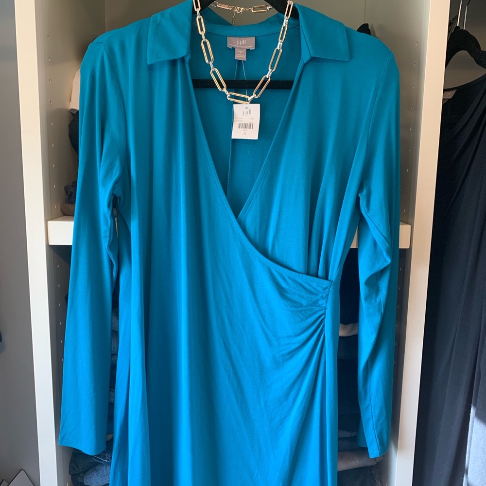 J.Jill Faux Wrap Dress